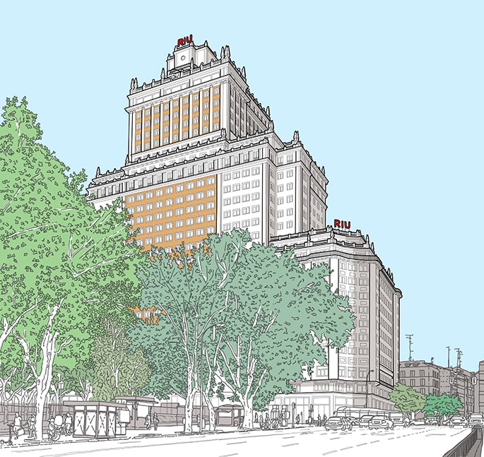 Apertura del Hotel Riu Plaza España