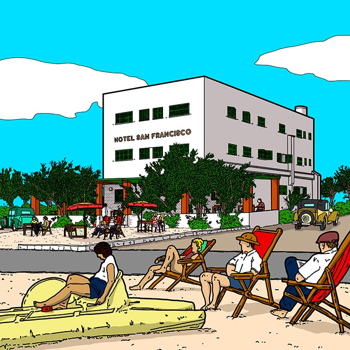 Apertura del primer hotel